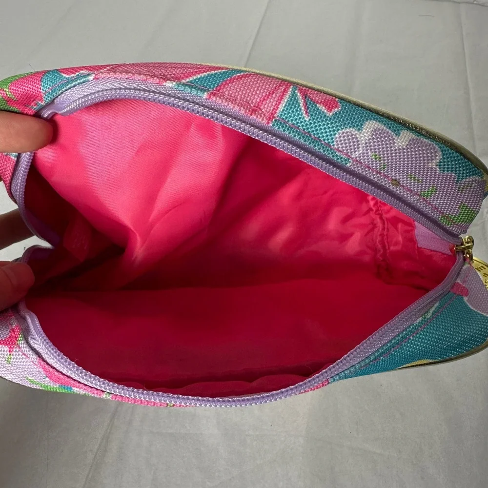 Lilly Pulitzer for Estee Lauder Floral Cosmetic Makeup Bag‎ Travel